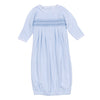 Peek - A - Boo Wishes Smocked Gown - Light Blue - Magnolia BabyGown