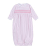 Peek - A - Boo Wishes Smocked Gown - Pink - Magnolia BabyGown