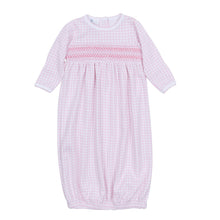  Peek - A - Boo Wishes Smocked Gown - Pink - Magnolia BabyGown