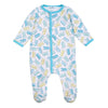 Peep - tastic! Footie - Light Blue - Magnolia BabyFootie