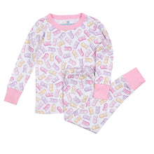  Peep - tastic! Long Pajamas - Pink - Magnolia BabyLong Pajamas