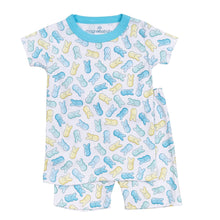  Peep - tastic! Short Pajamas - Light Blue - Magnolia BabyShort Pajamas