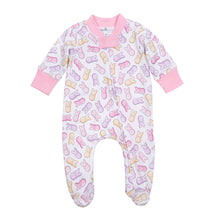  Peep - tastic! Zip Footie - Pink - Magnolia BabyFootie