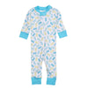 Peep - tastic! Zip Pajamas - Light Blue - Magnolia BabyZipper Pajamas