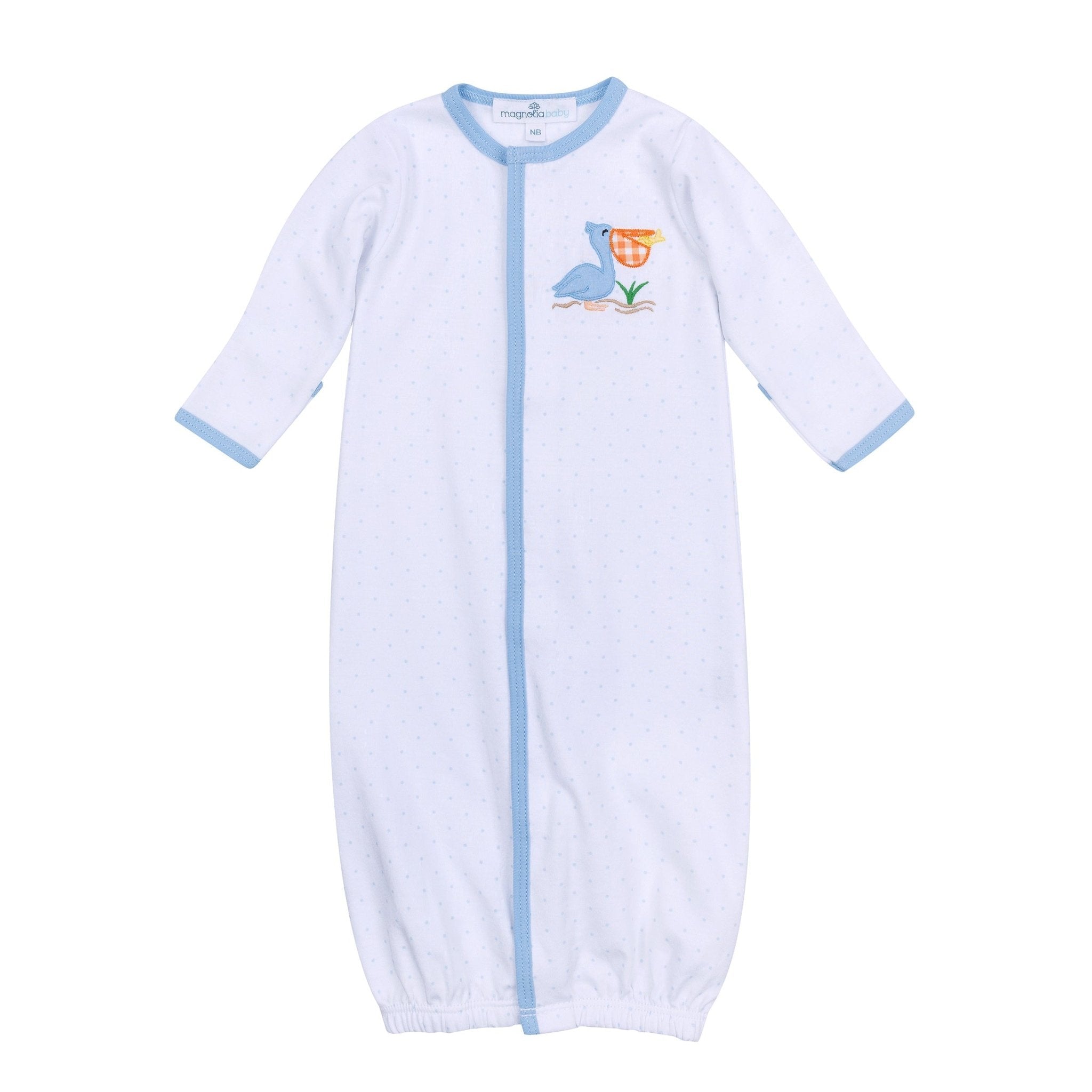 Pelican Bay Applique Converter - Magnolia BabyConverter Gown