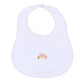 Petit Croissant Embroidered Bib - Magnolia BabyBib