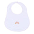 Petit Croissant Embroidered Bib - Magnolia BabyBib