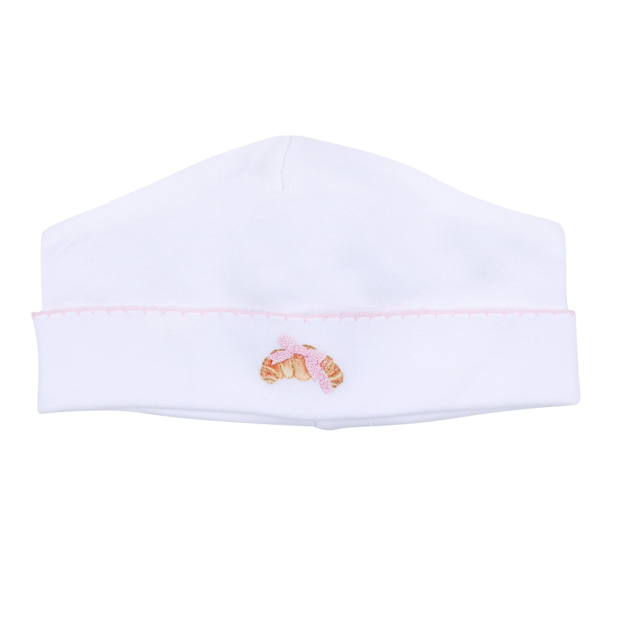 Petit Croissant Embroidered Hat - Magnolia BabyHat
