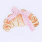Petit Croissant Embroidered Long Sleeve Bubble - Magnolia BabyBubble