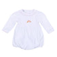 Petit Croissant Embroidered Long Sleeve Bubble - Magnolia BabyBubble