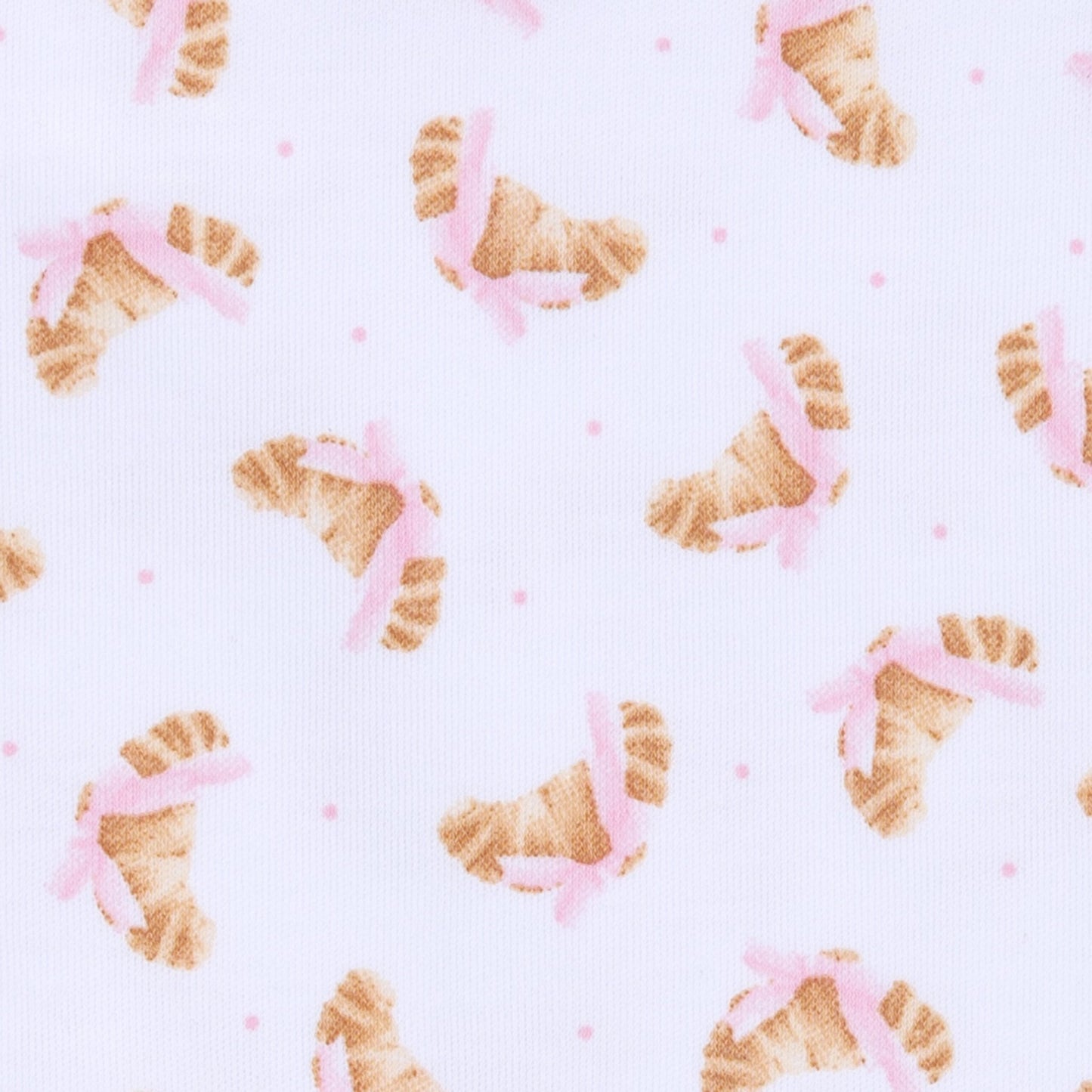 Petit Croissant Print Ruffle Converter - Magnolia BabyConverter Gown