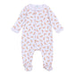 Petit Croissant Print Ruffle Footie - Magnolia BabyFootie