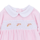 Petit Croissant Smocked Footie - Magnolia BabyFootie