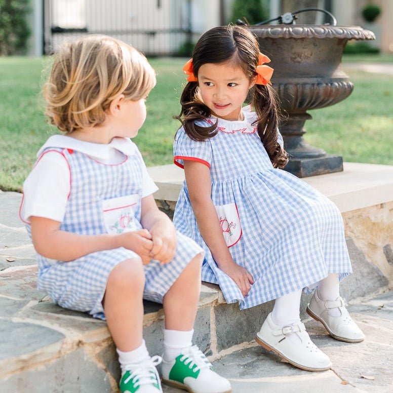 Peyton Pumpkin Pocket Dress - Magnolia BabyDress