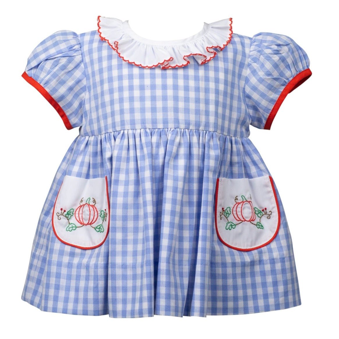 Peyton Pumpkin Pocket Dress - Magnolia BabyDress