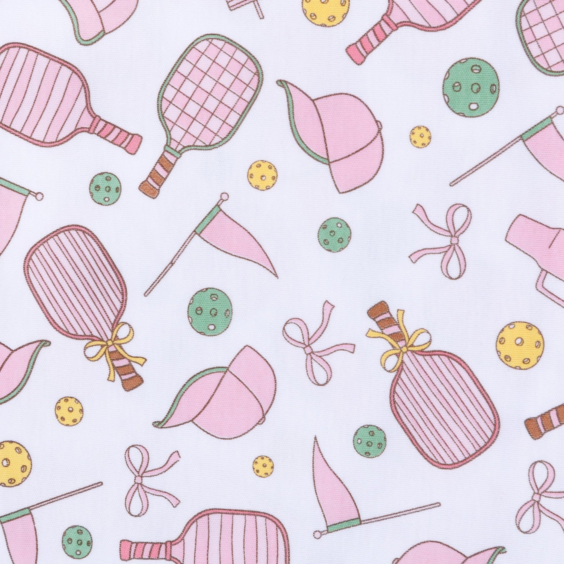 Magnolia Baby_Pickleball Cuties Ruffle Zip Footie_3