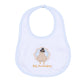 Pilgrim Pals Applique Baby's First Thanksgiving Bib - Light Blue - Magnolia BabyBib