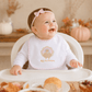Magnolia Baby_Pilgrim Pals Applique Baby's First Thanksgiving Bib - Pink_1