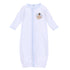 Pilgrim Pals Applique Converter - Light Blue - Magnolia BabyConverter Gown
