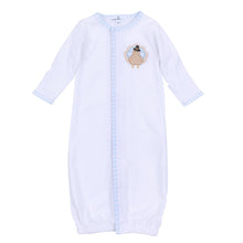  Pilgrim Pals Applique Converter - Light Blue - Magnolia BabyConverter Gown