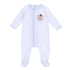 Pilgrim Pals Applique Footie - Light Blue - Magnolia BabyFootie