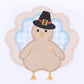 Pilgrim Pals Applique Hat - Light Blue - Magnolia BabyHat