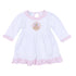 Pilgrim Pals Applique Long Sleeve Dress - Pink - Magnolia BabyDress