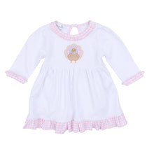  Pilgrim Pals Applique Long Sleeve Dress - Pink - Magnolia BabyDress