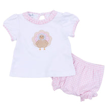  Pilgrim Pals Applique Ruffle Diaper Cover Set - Pink - Magnolia BabyDiaper Cover