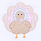 Pilgrim Pals Applique Ruffle Short Sleeve Bubble - Pink - Magnolia BabyBubble