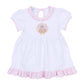 Pilgrim Pals Applique Short Sleeve Dress - Pink - Magnolia BabyDress