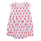 Pima boy sleeveless bubble with lobster print.