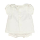 Pin Tuck Dress + Bloomers Set - Ivory - Magnolia BabyDress