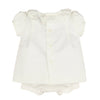 Pin Tuck Dress + Bloomers Set - Ivory - Magnolia BabyDress