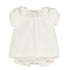 Pin Tuck Dress + Bloomers Set - Ivory - Magnolia BabyDress