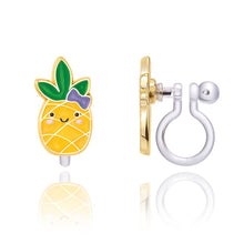  Pineapple Clip On Earrings - Magnolia BabyEarrings