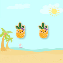  Pineapple Pierced Earrings - Magnolia BabyEarrings