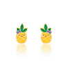 Pineapple Pierced Earrings - Magnolia BabyEarrings