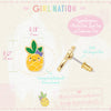 Pineapple Pierced Earrings - Magnolia BabyEarrings