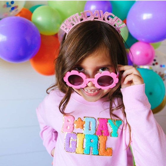 Pink Birthday Girl Headband - Magnolia BabyHeadband