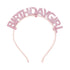 Pink Birthday Girl Headband - Magnolia BabyHeadband