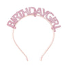 Pink Birthday Girl Headband - Magnolia BabyHeadband