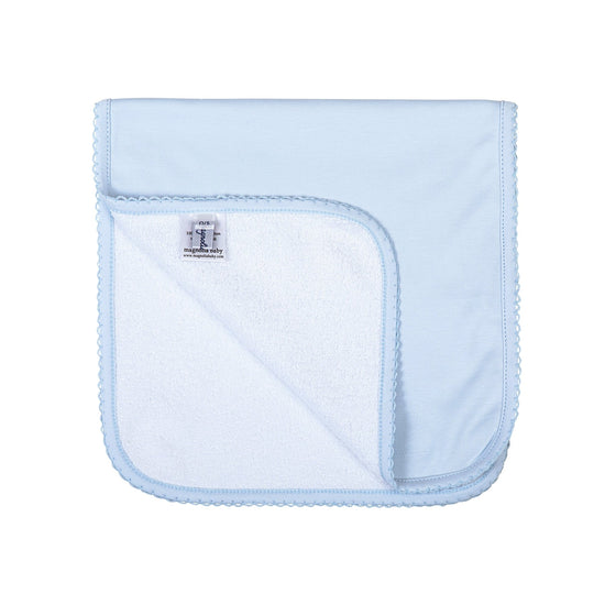 Pink & Blue Fall Cloth - Blue - Magnolia BabyBurp Cloth