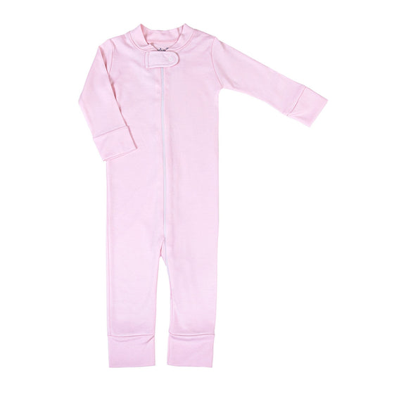 Pink & Blue Pajamas - Pink - Magnolia BabyZipper Pajamas