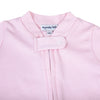 Pink & Blue Zip Footie - Pink - Magnolia BabyFootie