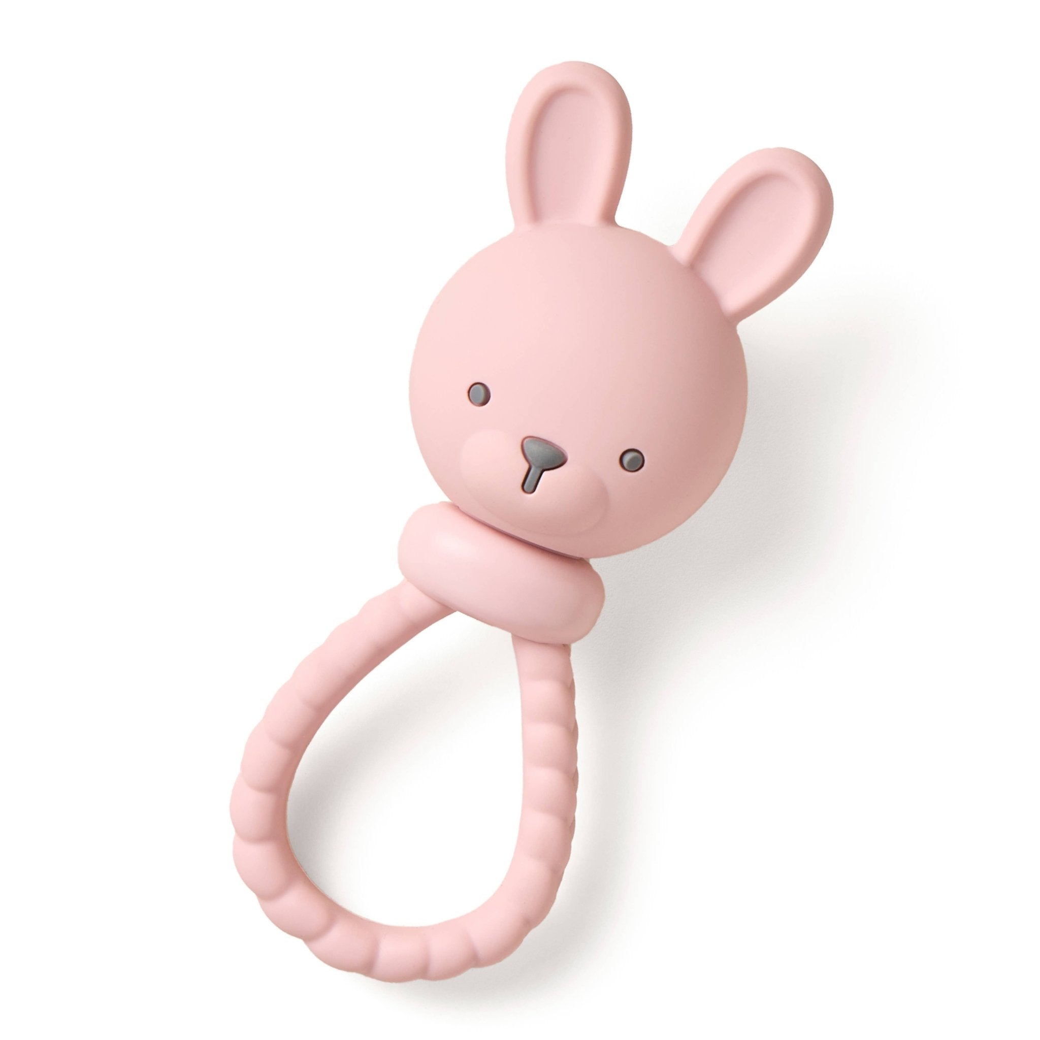 Pink Bunny Sweetie Rattle™ - Magnolia BabyTeether