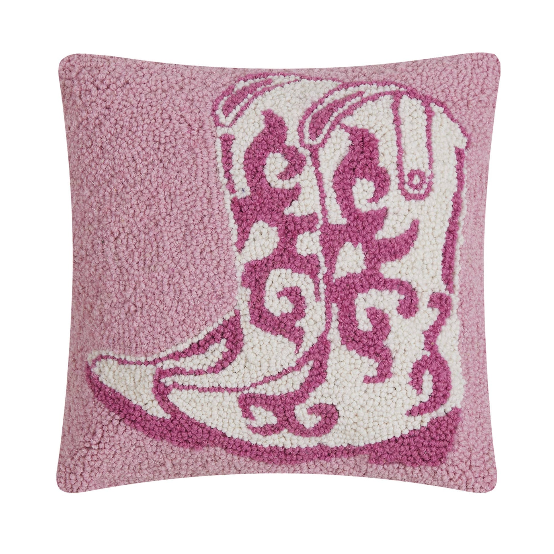 Pink Cowboy Boots Hook Pillow - Magnolia BabyPillow
