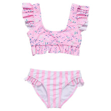  Pink Frilled Bikini Swimsuit - Magnolia BabySwimsuit