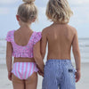 Pink Frilled Bikini Swimsuit - Magnolia BabySwimsuit
