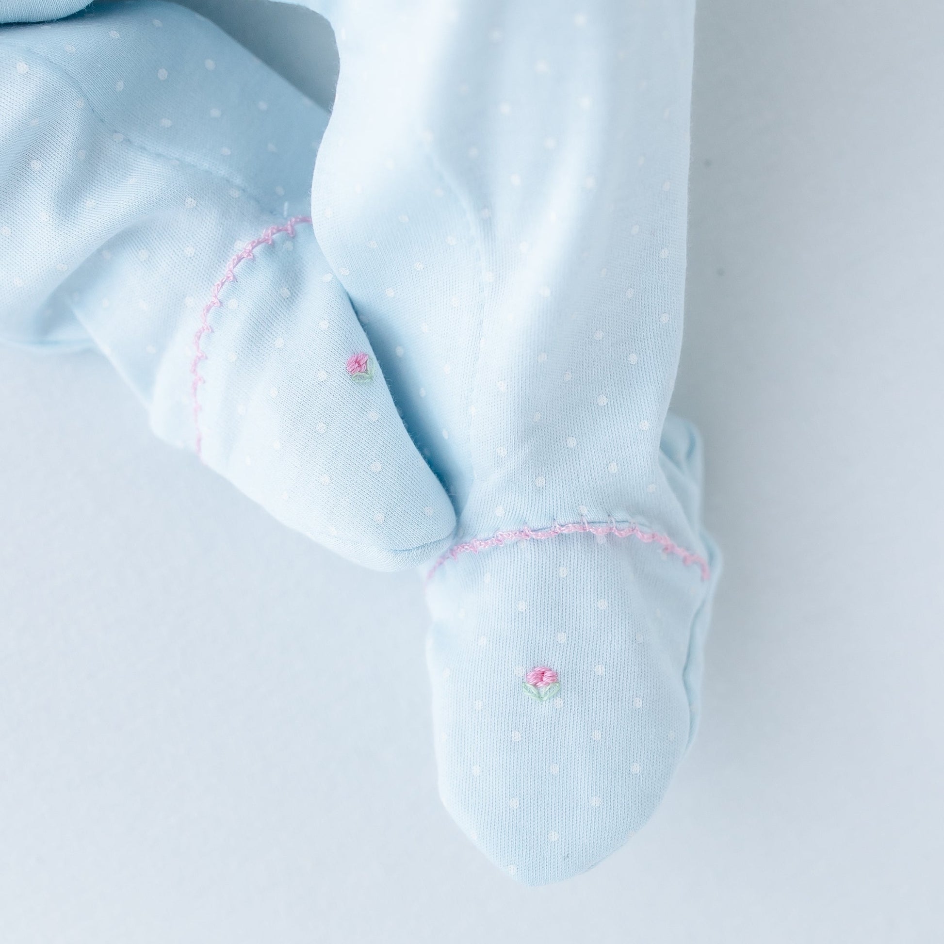 Piper's Classics Bishop Footie - Magnolia BabyFootie